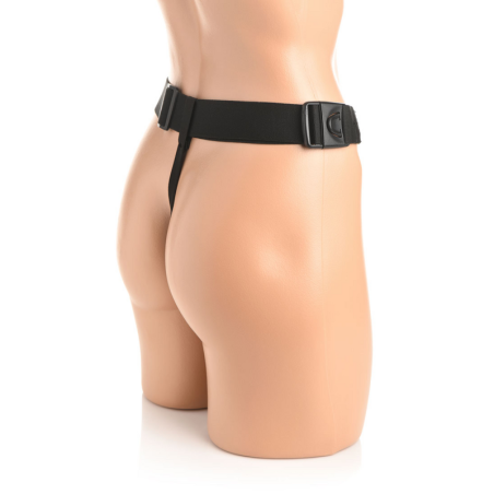 Bum-Tastic - Plug anal en silicone avec harnais et télécommande