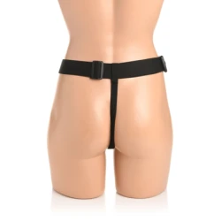 Bum-Tastic - Plug anal en silicone avec harnais et télécommande