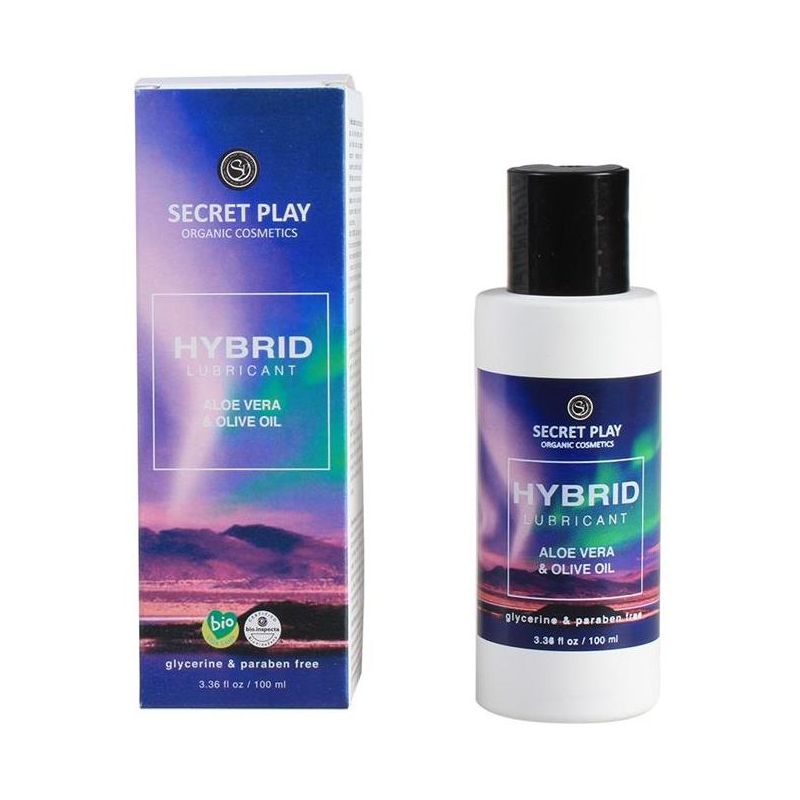 Lubrifiant Bio Hybrid Lube Aloe Vera et Huile d'Olive 100ml Lubrifiant Bio Hybrid Lube Aloe Vera et Huile d'Olive 100ml
