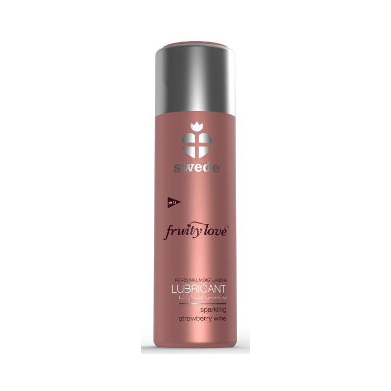 Lubrifiant Aromatisé FRUITY LOVE Vin de fraise pétillant 50 ml Lubrifiant Aromatisé FRUITY LOVE Vin de fraise pétillant 50 ml