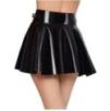 Jupe Vinyl Skirt Noire Jupe Vinyl Skirt Noire