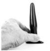 Plug AB28 Tiny All Black 10.5 x 2.5cm Plug AB28 Tiny All Black 10.5 x 2.5cm