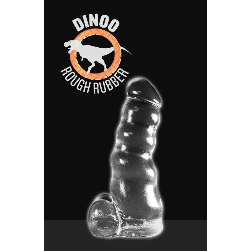 Gode XXL Dinoo Dilong 20 x 9 cm Clear Gode XXL Dinoo Dilong 20 x 9 cm Clear