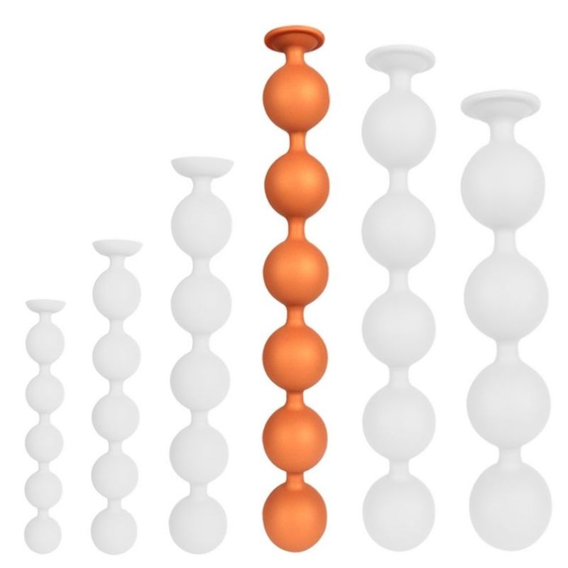 Boules anales Bulby Butt XXL 49 x 7.7 cm Orange Boules anales Bulby Butt XXL 49 x 7.7 cm Orange