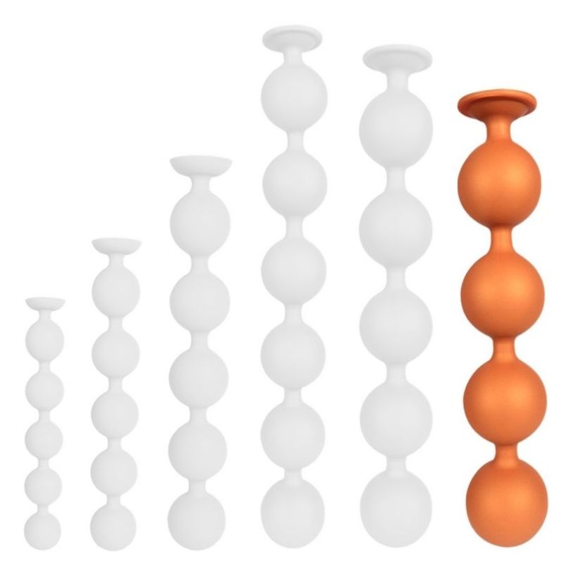 Boules anales Bulby Butt XXXL 45 x 8.7 cm Orange Boules anales Bulby Butt XXXL 45 x 8.7 cm Orange