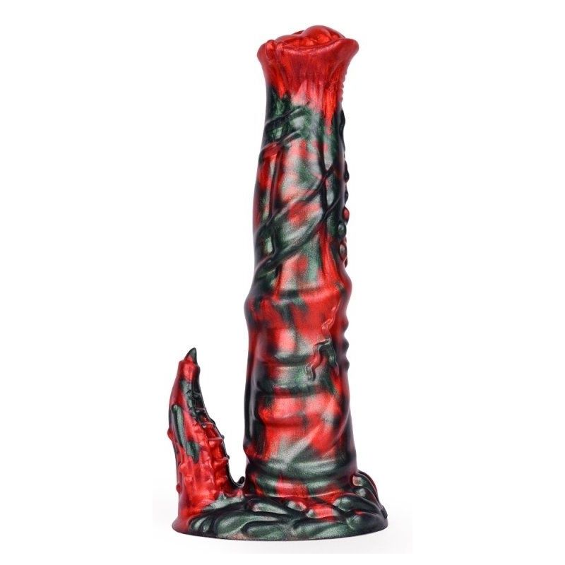 Gode Iktorix 20 x 5cm Noir et Rouge Gode Iktorix 20 x 5cm Noir et Rouge