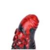 Gode Gakarix 20 x 5.5cm Noir et Rouge Gode Gakarix 20 x 5.5cm Noir et Rouge