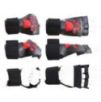 Gants Puppy Dog Paw Noir-Rouge Gants Puppy Dog Paw Noir-Rouge