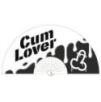 Eventail géant 60cm CUM LOVER Eventail géant 60cm CUM LOVER