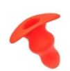 Plug Tunnel Stretch Rouge Extra large 16 x 7.5cm Plug Tunnel Stretch Rouge Extra large 16 x 7.5cm
