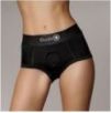 Culotte vibrante Strap-On Brief Noire