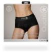Culotte vibrante Strap-On Brief Noire