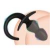Plug Queue de chien Pupconik 8 x 3.5cm 16cm