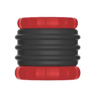 Ballstretcher Soqlo 35 mm - Hauteur 5 cm Noir-Rouge pas cher