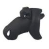Cage de Chasteté Silicone Flexty S 9 x 3.5cm Noire Cage de Chasteté Silicone Flexty S 9 x 3.5cm Noire