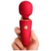 Mini Wand Creamy Vibes 10 cm Tête 30 mm Rouge Mini Wand Creamy Vibes 10 cm Tête 30 mm Rouge