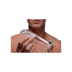 Gaine de penis vibrante Clear Sensations