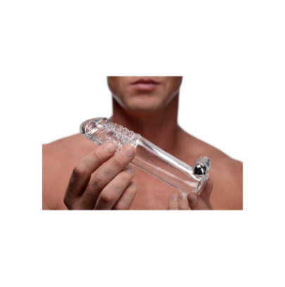 Gaine de penis vibrante Clear Sensations