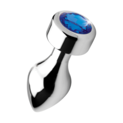 Plug Bijou Bleu 7.6x5.8cm Métal