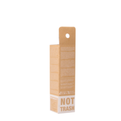 Vibromasseur Plastique Recyclé Biologique Violet - 11.5x2.8cm