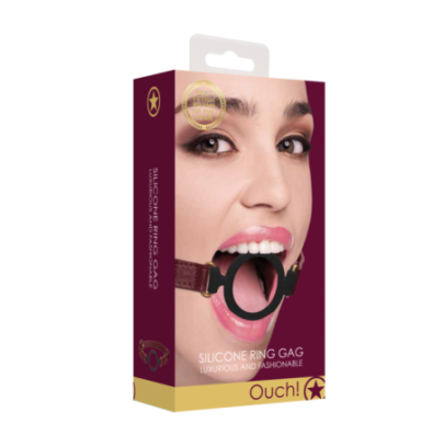 Baillon Gag Ouvrant en Silicone pas cher sur la boutique du poppers