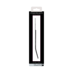 Tige à urètre courbée en acier inoxydable - 13.5x0.6cm pas cher sur la boutique du poppers
