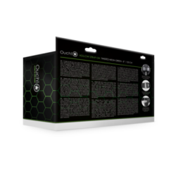 Gode Ceinture Courbé Phosphorescent 20x4cm