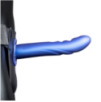 Gode Ceinture Creux Courbé Bleu 20x4cm Gode Ceinture Creux Courbé Bleu 20x4cm