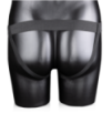Gode Ceinture Creux avec testicules Noir 17.5x4.4cm