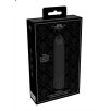 Vibro rechargeable Bijou en silicone 10x2.4cm - Noir
