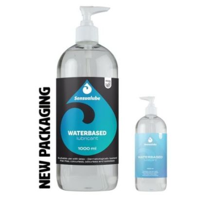 Lubrifiant à base d'eau Sensualube Water 1 Litre pas cher