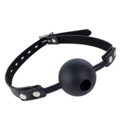 Bâillon-Boule Enjoy Gag 49mm Noir pas cher