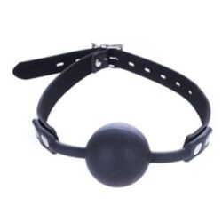 Bâillon Boule Simply Gag 40mm Noir pas cher