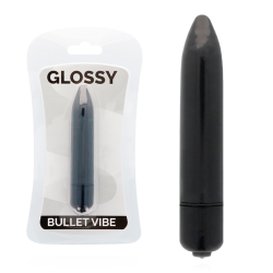 Mini Vibro Glossy Bullet Vibe Noir