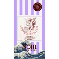 Tablette Chocolat Composees - Base Chocholat Noir / Fleur De Sel - 100G