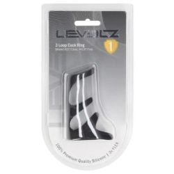 Anneau pénien 3-Loop Noir sur La boutique du poppers Anneau pénien 3-Loop Noir