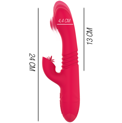 Vibromasseur UP & DOWN rechargeable Multifonctions Dua