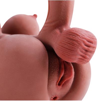 Masturbateur Futapussy Vulve et Anus Marron