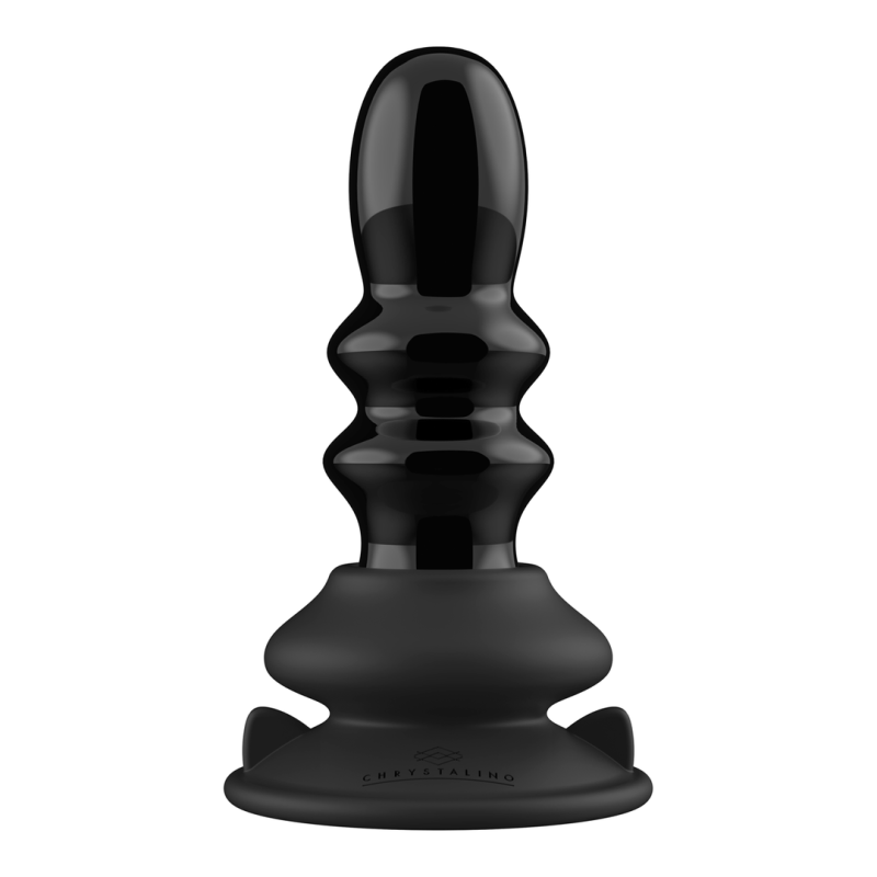 Plug en verre vibrant Ribbly 10x4cm