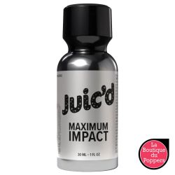 Poppers Juic'd Maximum Impact 30ml Propyl pas cher Poppers Juic'd Maximum Impact 30ml Propyl pas cher