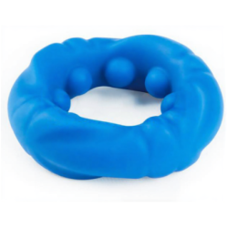 Cockring Ridge Bump Stretcher 25 mm Bleu pas cher