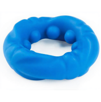 Cockring Ridge Bump Stretcher 25 mm Bleu pas cher