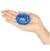 Cockring Ridge Bump Stretcher 25 mm Bleu