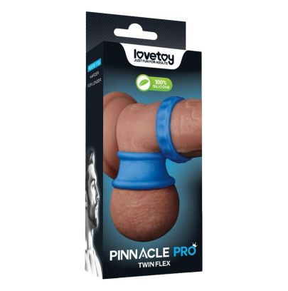 Ballstretcher Twin Flex 25 mm - Hauteur 3 cm Bleu