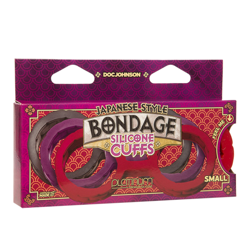 Menottes en silcone Rouges