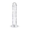 Dildo en gel sans testicules - 18x3.5 cm