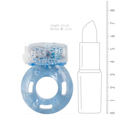 Anneau pénien vibrant avec Stimulateur Clitoridien