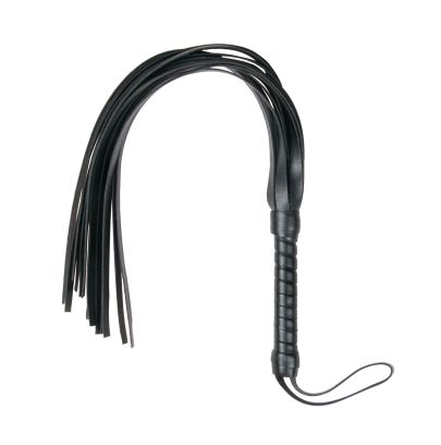 Easytoys Fetish - Petit martinet en cuir - Noir