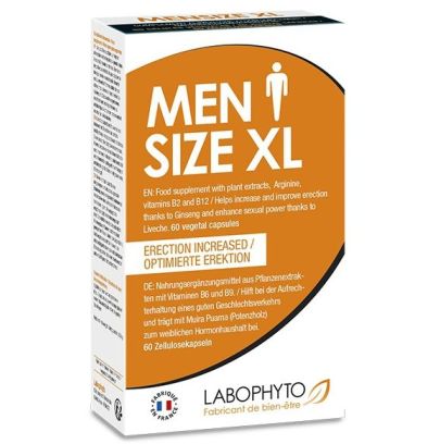 Stimulant Erection Men Size XL 60 gélules