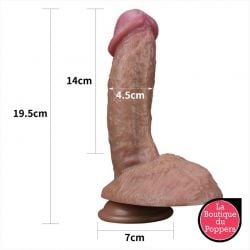 Gode réaliste Glans Up Nature Cock 15 x 4.5cm